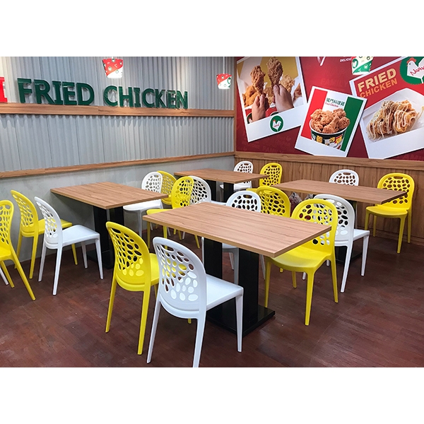 801B-3+609D 餐桌椅組