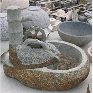 青斗水車竹鼓型 , 景新藝園石材行