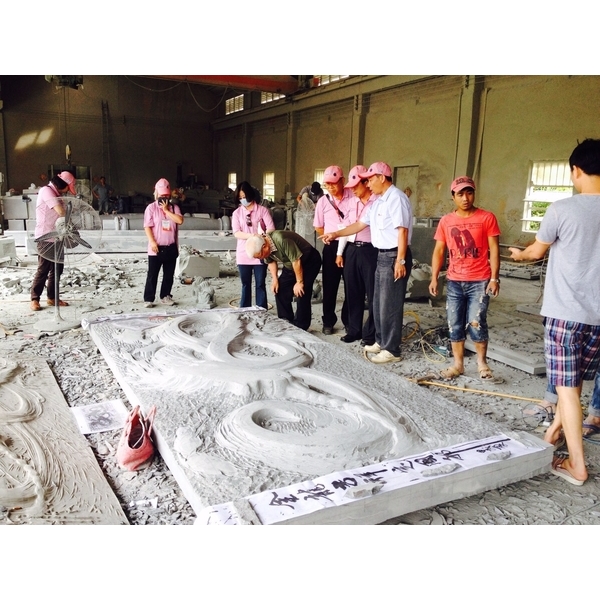 廟宇牆面石材雕刻