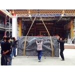 廟宇牆面石材雕刻 - 吟冠企業社