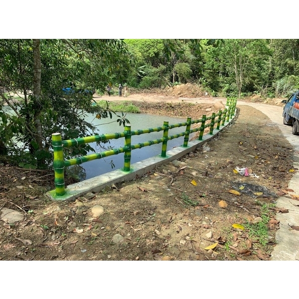 仿竹欄杆 仿竹欄杆-鴻山園藝有限公司