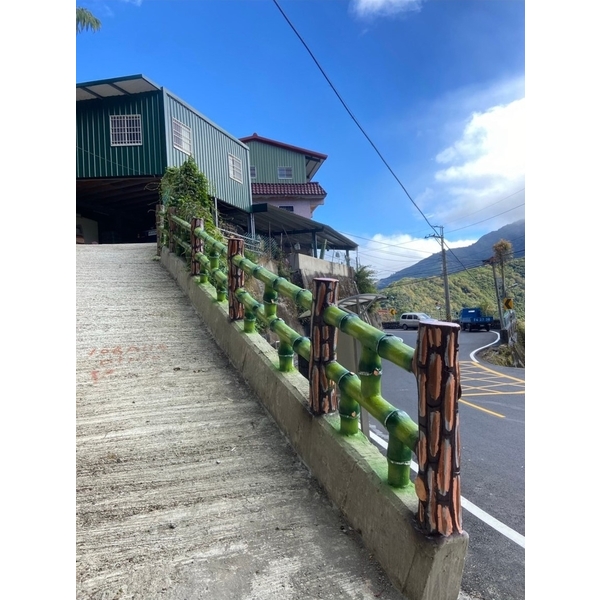 仿竹木欄杆 仿竹木欄杆-鴻山園藝有限公司