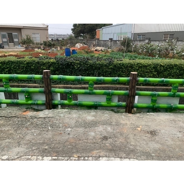 仿竹木欄杆 仿竹木欄杆-鴻山園藝有限公司