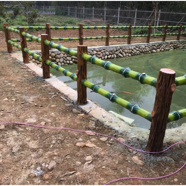 仿竹木欄杆-鴻山園藝有限公司