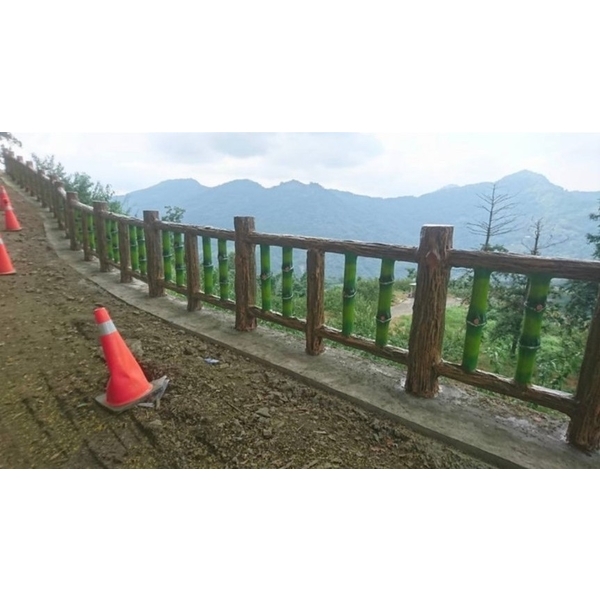 仿竹木欄杆-鴻山園藝有限公司