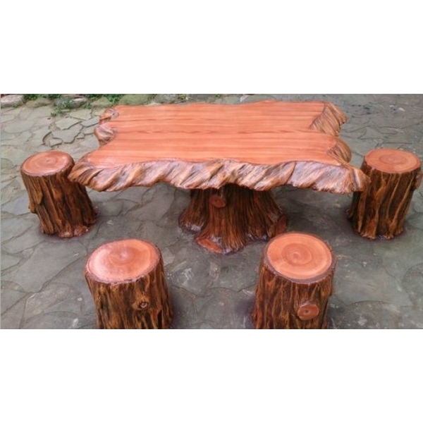 仿木桌椅,鴻山園藝有限公司