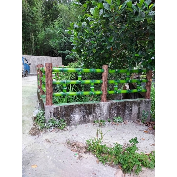 仿竹木欄杆,鴻山園藝有限公司