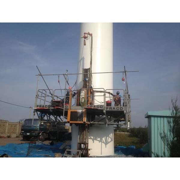 彰濱工業區-升降平台. 彰濱工業區-升降平台.,立都鷹架有限公司