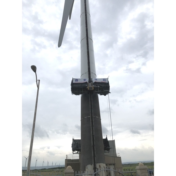 台中高美濕地-風力發電-立都鷹架有限公司