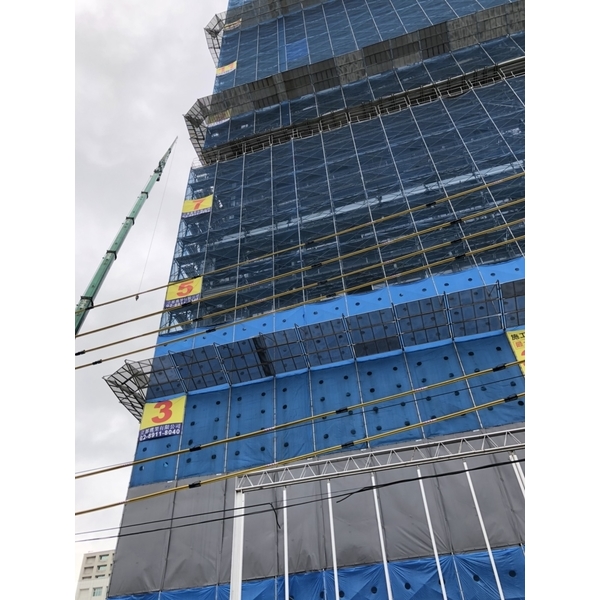 華南銀行-鷹架工程 華南銀行-鷹架工程-立都鷹架有限公司