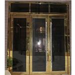 60A鍍鈦-防火玻璃門-001 - 東立洲金屬建材有限公司