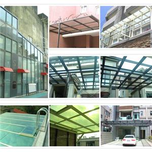 玻璃屋、採光罩、雨棚 , 欣明企業有限公司