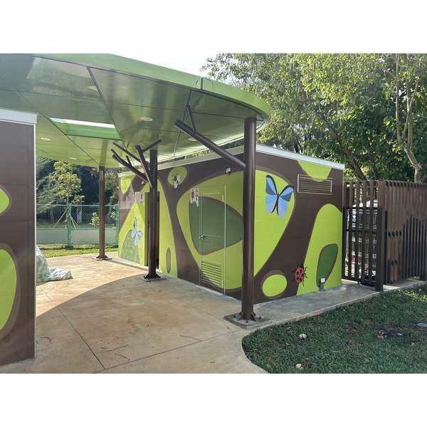 公園廁所-台中市后里森林