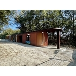 台南黃金海岸仿木造型景觀廁所 - 神功企業股份有限公司