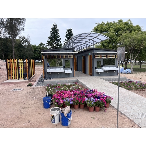金門環保公園造型景觀廁所-神功企業股份有限公司