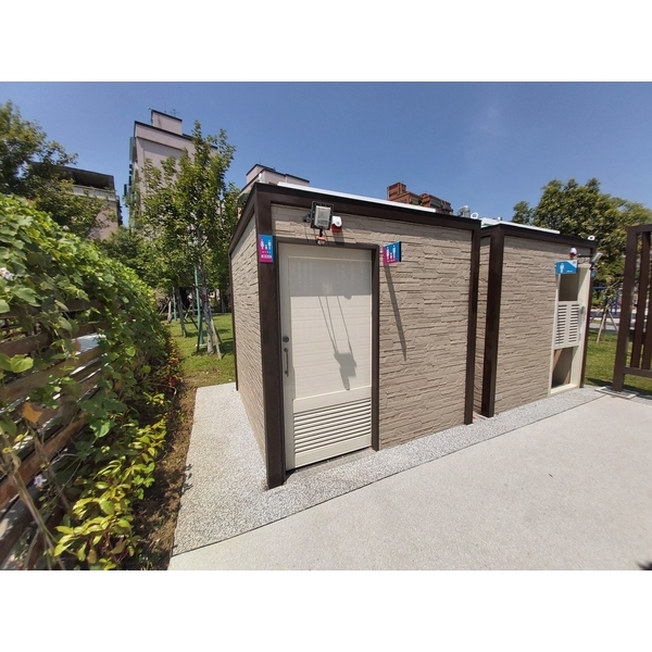 客製化尺寸陶瓷板外壁景觀廁所-神功企業股份有限公司