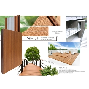 鋁新木 MT181地板 牆板 (環保木材／塑木／鋁木複合WPC) , 杉澤國際有限公司