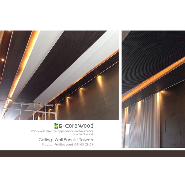 內外牆飾板/壁板/塑木壁板 (環保木材/塑木/WPC) 內外牆飾板/壁板/塑木壁板 (環保木材/塑木/WPC)-杉澤國際有限公司