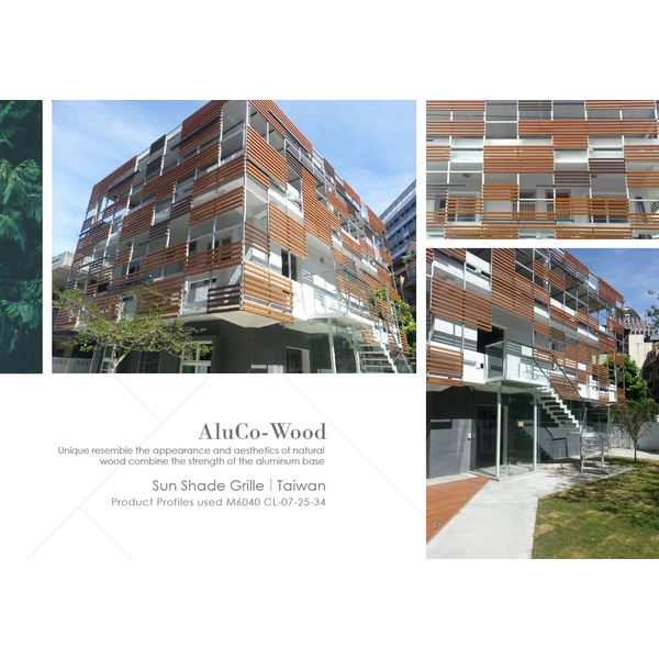 遮陽格柵/塑木格柵 (環保木材/塑木/WPC) 遮陽格柵/塑木格柵 (環保木材/塑木/WPC),杉澤國際有限公司
