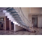 玻璃S行旋梯 - 民鑫興業有限公司