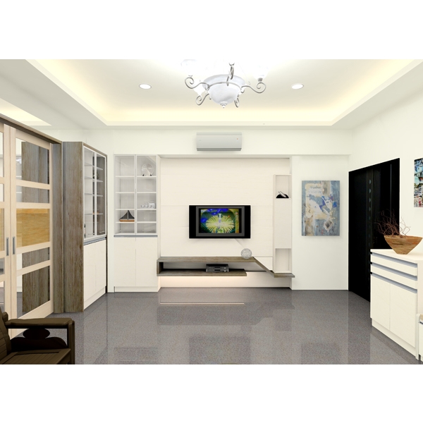 電視牆3D,一揚設計企業有限公司