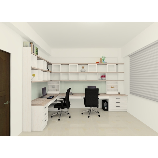 書房3D,一揚設計企業有限公司
