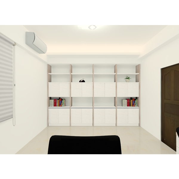 書櫃3D,一揚設計企業有限公司