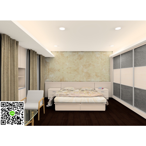 主臥室,一揚設計企業有限公司