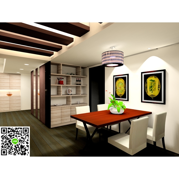 餐廳3D 餐廳3D,一揚設計企業有限公司