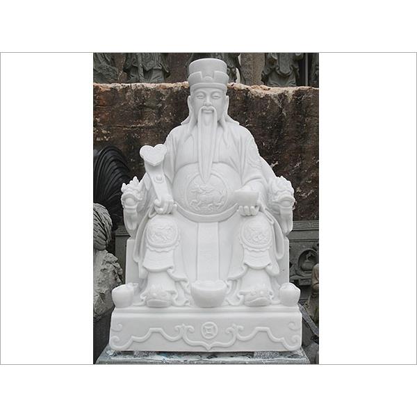 石雕 漢白玉福德正神 佛像