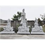 石雕 文殊.普賢.觀音 佛像 - 呈吉建材實業有限公司