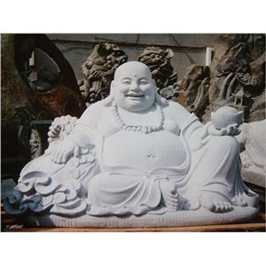 石雕 彌勒佛 佛像 - 呈吉建材實業有限公司