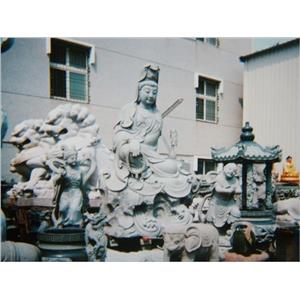 石雕 北京獅.天公爐 觀音佛像 - 呈吉建材實業有限公司