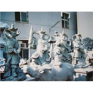 石雕 四大天王 佛像 - 呈吉建材實業有限公司