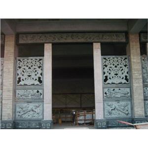 廟宇 石彫窗戶 - 呈吉建材實業有限公司