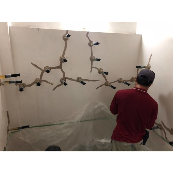 裂縫EPOXY低壓灌柱補強 裂縫EPOXY低壓灌柱補強,詮台防水工程有限公司
