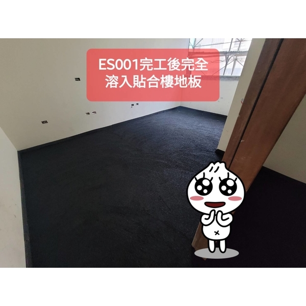 ES001完工後完全溶入貼合地板,棋元塗料工業有限公司