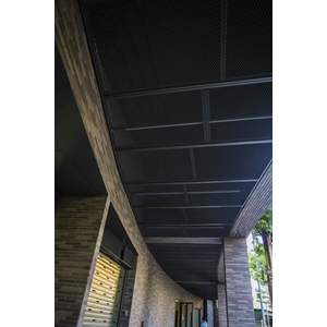 騎樓弧形鋁擴張網