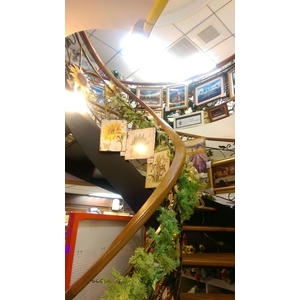 特殊藝術彎梯扶手