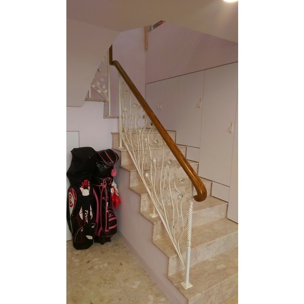 歐風藝術鍛造樓梯扶手