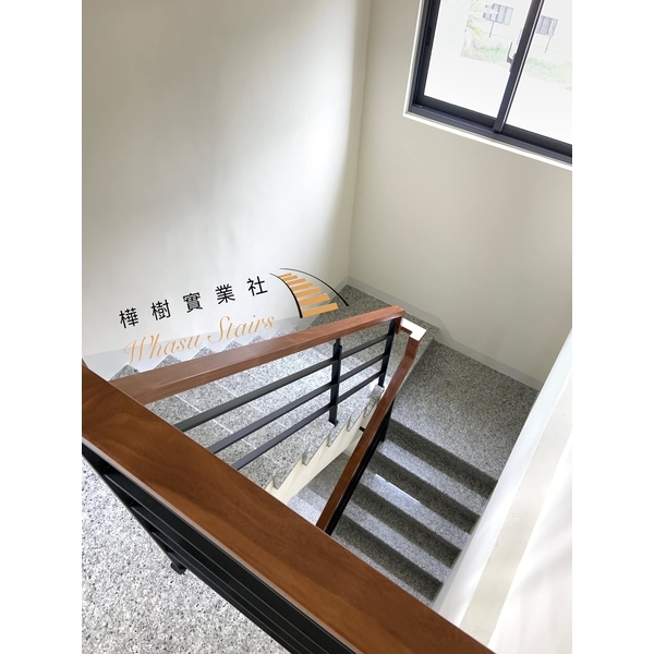 日式鐵件木扶手-樺樹實業社