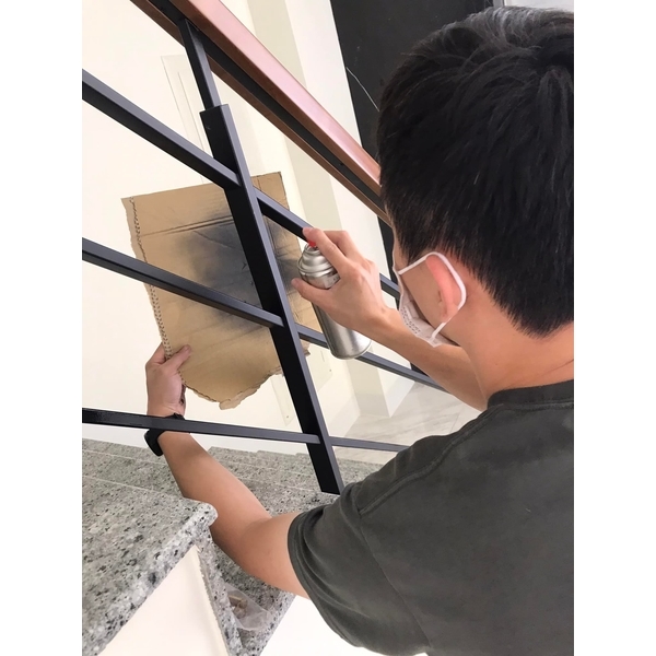 日式鐵件木扶手-樺樹實業社