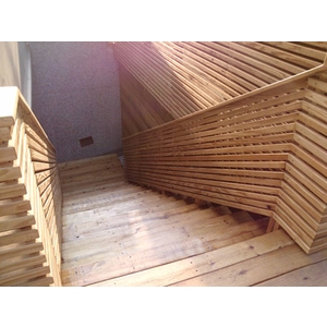 南方松造型扶手樓梯