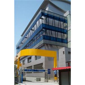 台北市中山健康中心造型鋼構