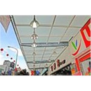 現代鋼鋁門窗-採光罩