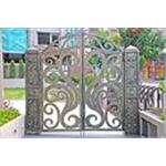 現代鋼鋁門窗-鍛造大門 - 現代鋼鋁門窗有限公司