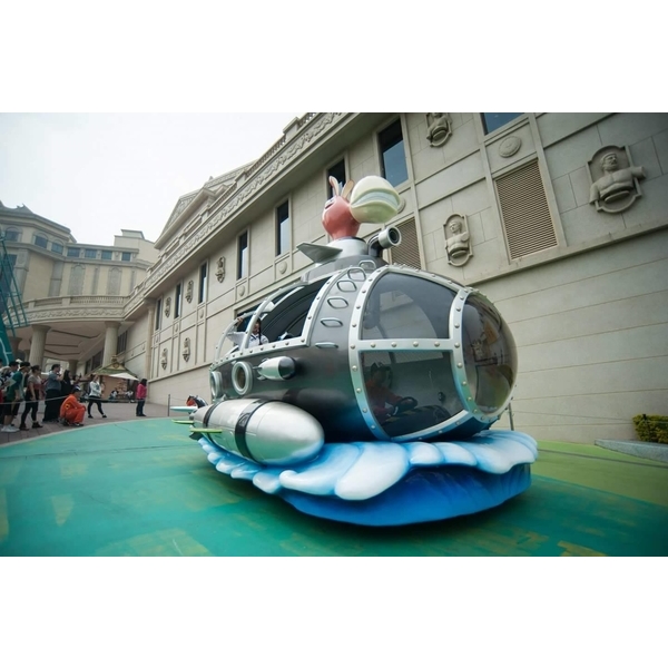 火車實例-義大樂園花車,敦煌藝術工程有限公司