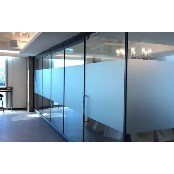 壹電視員工餐廳包廂_玻璃活動隔間-勇昱股份有限公司