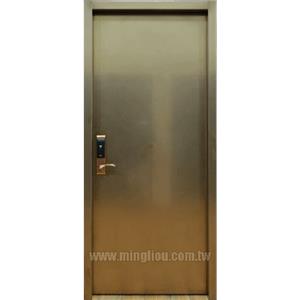 不銹鋼鍍鈦防火門 , 名流建材企業股份有限公司