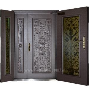 雙玄關門,名流建材企業股份有限公司